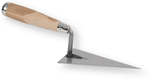 Truelle triangulaire manche bois ergonomique avec virolle de frappe longueur 14 cm (par 1)