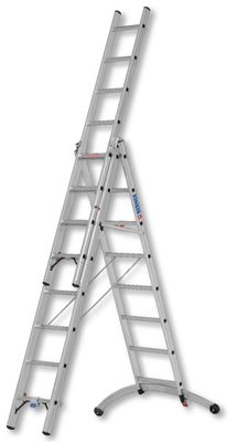 Equipement d'atelier - Equipement d'atelier divers - Echelle transformable 3 plans 3x8, SMART BASE (par 1)
