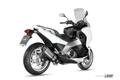 Silencieux MIVV Suono inox/casquette carbone Honda