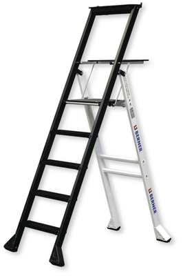 Equipement d'atelier - Equipement d'atelier divers - Escabeau solide 5 marches (par 1)