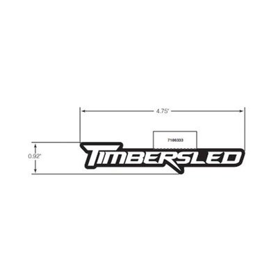Pièces Quad & Motos - Pièces communes - DECAL-SPINDLE, TIMBERSLED Polaris origine