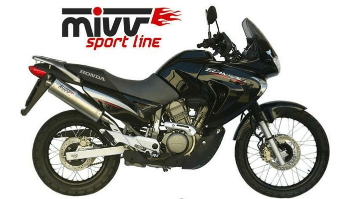 Pièces Quad & Motos - Pièces communes - Silencieux MIVV Oval Classic inox Honda XL650V Transalp