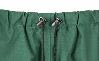 Vêtements et protections - Vêtement  - Pantalon de pluie, imperméable, 2XL, 58-60, vert, Hydrowear
