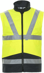 Vêtements et protections - Vêtement  - Parka Oui, jaune-bleu, taille 2XL, EU : 58-60 Hydrowear