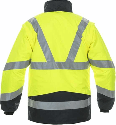 Vêtements et protections - Vêtement  - Parka Oui, jaune-bleu, taille 2XL, EU : 58-60 Hydrowear