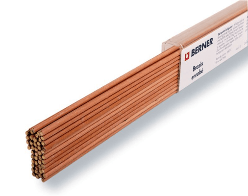 Equipement d'atelier - Equipement d'atelier divers - Baguettes de métal d'apport pour soudo-brasage de pièces en acier temperature de fusion 680°C 1kg (par 1)