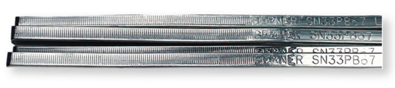 Equipement d'atelier - Equipement d'atelier divers - Lot 8 baguettes soudure étain-plomb 125g (par 1)