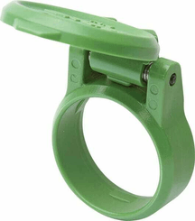 Pièces agricoles - Hydraulique - Couvercle vert femelle NV 1/2