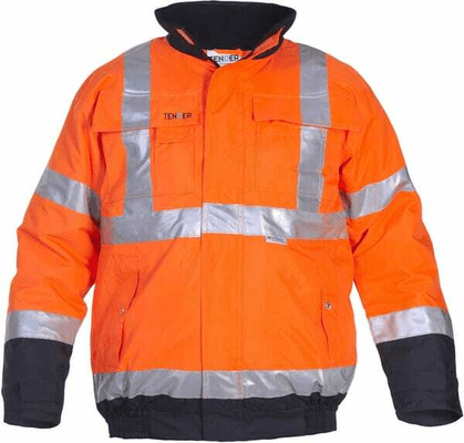 Vêtements et protections - Vêtement  - Veste de pilote Oui, orange-bleu, taille 4XL, EU : 64-66 Hydrowear