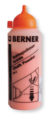 Equipement d'atelier - Equipement d'atelier divers - Craie poudre orange fluo 250 g pour cordeau traceur (par 1)