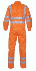 Vêtements et protections - Vêtement  - Combinaison d'été, taille 4XL - EU64, Hi-Vis, orange, Hydrowear