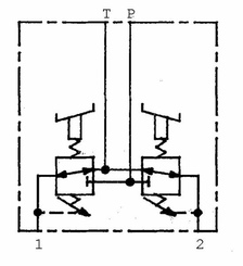 Pièces agricoles - Hydraulique - Commande servo à pied SV41-B/0