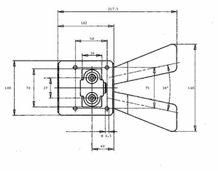 Pièces agricoles - Hydraulique - Commande servo à pied SV41-B/0