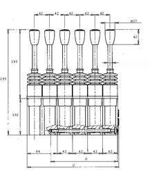 Pièces agricoles - Hydraulique - Levier servo SV 30/3
