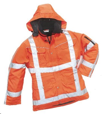 Vêtements et protections - Vêtement  - Parka, orange, taille 2XL, EU : 58-60 Hydrowear