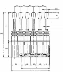 Pièces agricoles - Hydraulique - Levier servo SV30/1-B/01G-001A