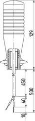 Pièces agricoles - Hydraulique - Levier servo SV 01