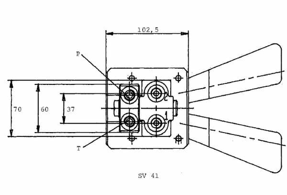 Pièces agricoles - Hydraulique - Commande servo à pied SV40-B/0