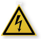 Panneau de signalisation danger électrique (par 1)