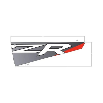 Pièces Quad & Motos - Pièces communes - DECAL-DOOR,UPR,MID,RH Polaris origine
