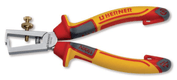 Pince à dénuder isolée manche tri-matière spécial électricien longueur 160 mm (par 1)