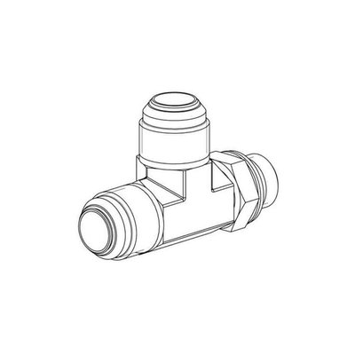 Pièces agricoles - Pièce divers - Té orientable renversé TRMJ 7/8 1/2 cylindrique
