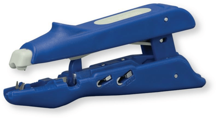 Outils - Outils divers - Pince à dénuder et à sertir embout (sertissage 0,5 à 2,5mm² - 4 à 6mm², coupe fil 6mm², 4mm² pour monobrin) (par 1)