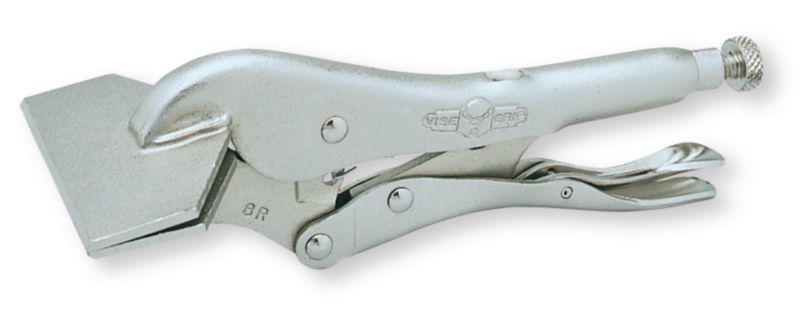 Outils - Outils divers - Pince étau 9" becs larges 77 mm réglage arrière ouverture 0-50 mm (par 1)