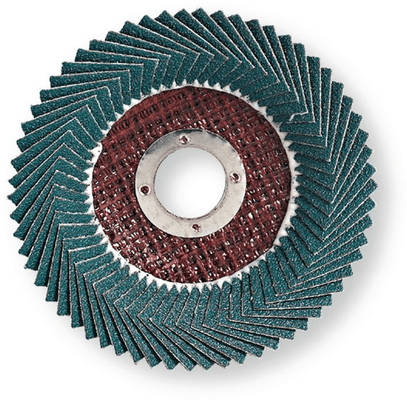 Electroportatif - Electroportatif divers et accessoires - Disque à lamelles zirconium flexible 125 mm grain 80 (par 1)