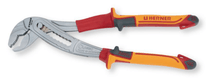 Pince multiprise isolée manche tri-matière spécial électricien longueur 240 mm (par 1)
