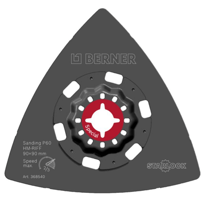 Electroportatif - Electroportatif divers et accessoires - Triangle de ponçage HM P60 (par 1)