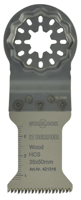 Electroportatif - Electroportatif divers et accessoires - Lame plongeante bois Starlock 35x50 mm (par 1)