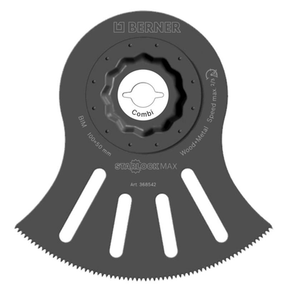 Electroportatif - Electroportatif divers et accessoires - Lame segment Max BIM 100x50 (par 1)