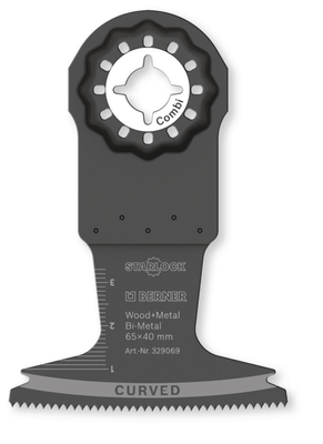 Electroportatif - Electroportatif divers et accessoires - Lame plongeante Starlock Combi Bi-métal 65x40 mm (par 1)