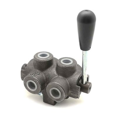 Pièces agricoles - Pièce divers - Robinet à boisseau cylindrique 6V en T sorties 1/2