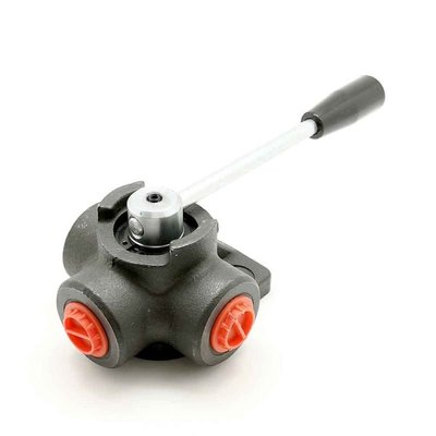 Pièces agricoles - Pièce divers - Robinet à boisseau cylindrique 3V sorties 3/8