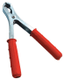 Pince de batterie 120A, 25mm², rouge (par 1)