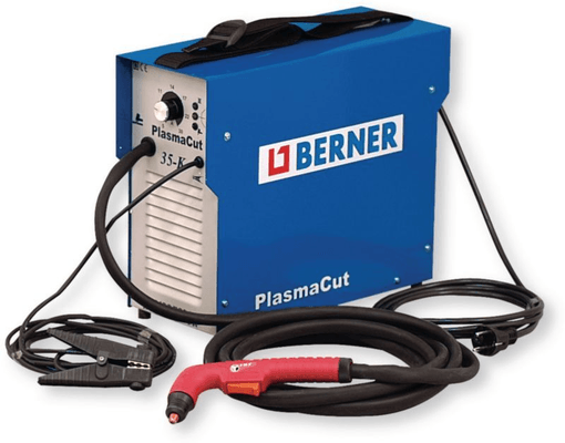 Outils - Outils divers - Découpeur électrique PLASMACUT 35K 220V pour tôle jusqu'à 8mm d'épaisseur, livrée avec kit de réparation nez de torche (2 tuyère