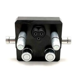 Pièces agricoles - Pièce divers - Platine mobile 2 postes taille 3/8 sorties FG3/8 + prise electrique