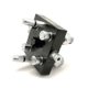 Platine mobile 4 postes taille 3/8 sortie UM15L+ prise electrique
