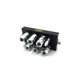 Platine mobile 6 postes taille 3/8 sortie FG1/2