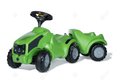 tracteur poussant 3060 avec remorque Deutz-Fahr origine