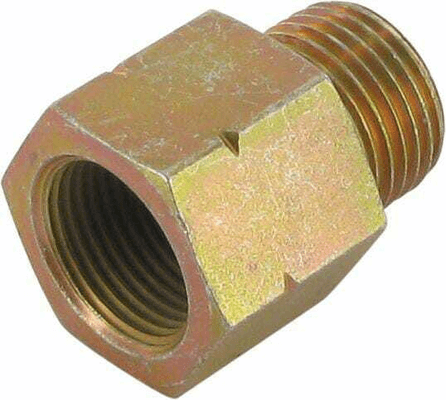 Pièces agricoles - Hydraulique - Adaptateur de rallonge BSP/metrique 1/2 - M22