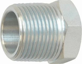 Pièces agricoles - Hydraulique - Raccord union GAZ Mâle1/2" Femelle1"