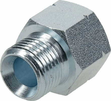 Pièces agricoles - Hydraulique - Adaptateur de rallonge BSP/metrique 1/2 - M18