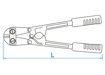 Outils - Outils divers - Coupe-boulon 1050mm