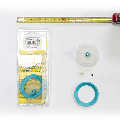 Pièces agricoles - Abreuvoir - COQUE MEMBRANE+JOINTS VANNE 100L-MN