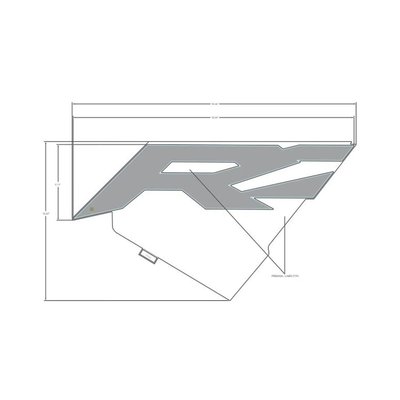 Pièces Quad & Motos - Pièces communes - DECAL-FR.DOOR,LWR,RZR,LH Polaris origine
