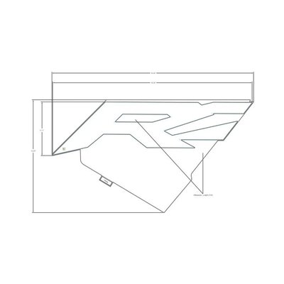 Pièces Quad & Motos - Pièces communes - DECAL-FR.DOOR,LWR,RZR,LH Polaris origine