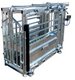 Cage de contention à largeur réglable commandes à droite - tapis antidérapant - galvanisé